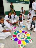 On 22-Dec-2023, The Rangoli program was held at our school premises where all participants and attendes interacted, took photos and appreciated each other's creations.