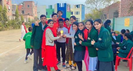 On 30-Dec-2023, The Annual Sports Meet was held at our school premises. Sports teaches us character, it teaches us to play by rules, it teaches us to know what it feels to win and loose, it teaches us about life
