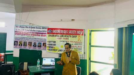 On 02-Apr-2023, Workshop cum awareness program on endometriosis in Delhi Public School Mithanpura by the renowned doctors. it's a disease related to female's health.