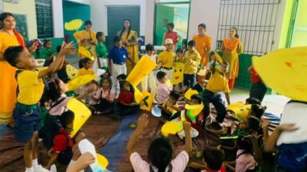 On 11-May-2023, Mango Day was celebrated by our younglings of kindergargarten. The objective behind conducting this activity is to spread awareness,promote creativity and spark the imagination of the little ones.Our tiny tots were blooming with happiness throughtout the day.it was a fun learning experience for them.