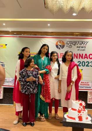 On 26-July-2023, The award was distributed in the proud presence of bollywood actress <a href='https://www.facebook.com/mugdhaveiragodse/' target='_blank'>Mughda Veira Godse</a>