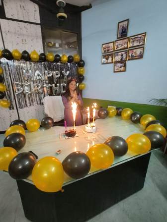 On 14-Aug-2023, We celebrated Director Mam's Birthday. She doesn't just keep everything ticking over fine, She constantly striving to improve things and make our school better! You are a beacon of light in this school and we are so glad to have you as our principal.